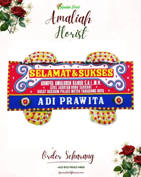 Papan Bunga Ucapan Selamat Kutawuluh
